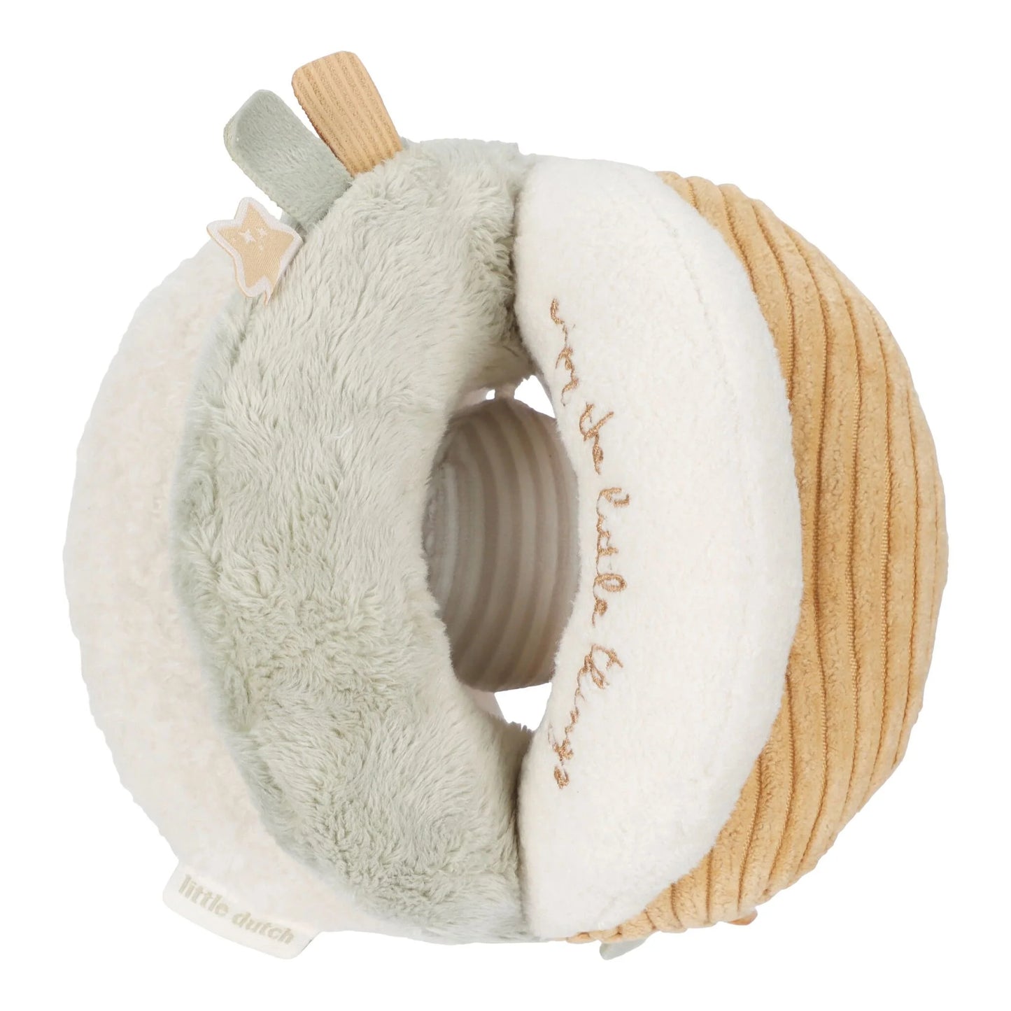 Palla morbida Grab Ball – Newborn Naturals | Little Dutch