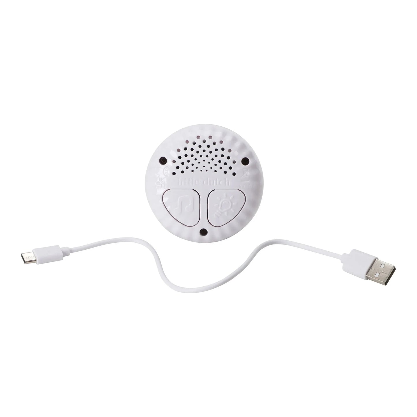 Little Dutch Cuddle Bunny Light & Sound Beige – Peluche con luci e suoni