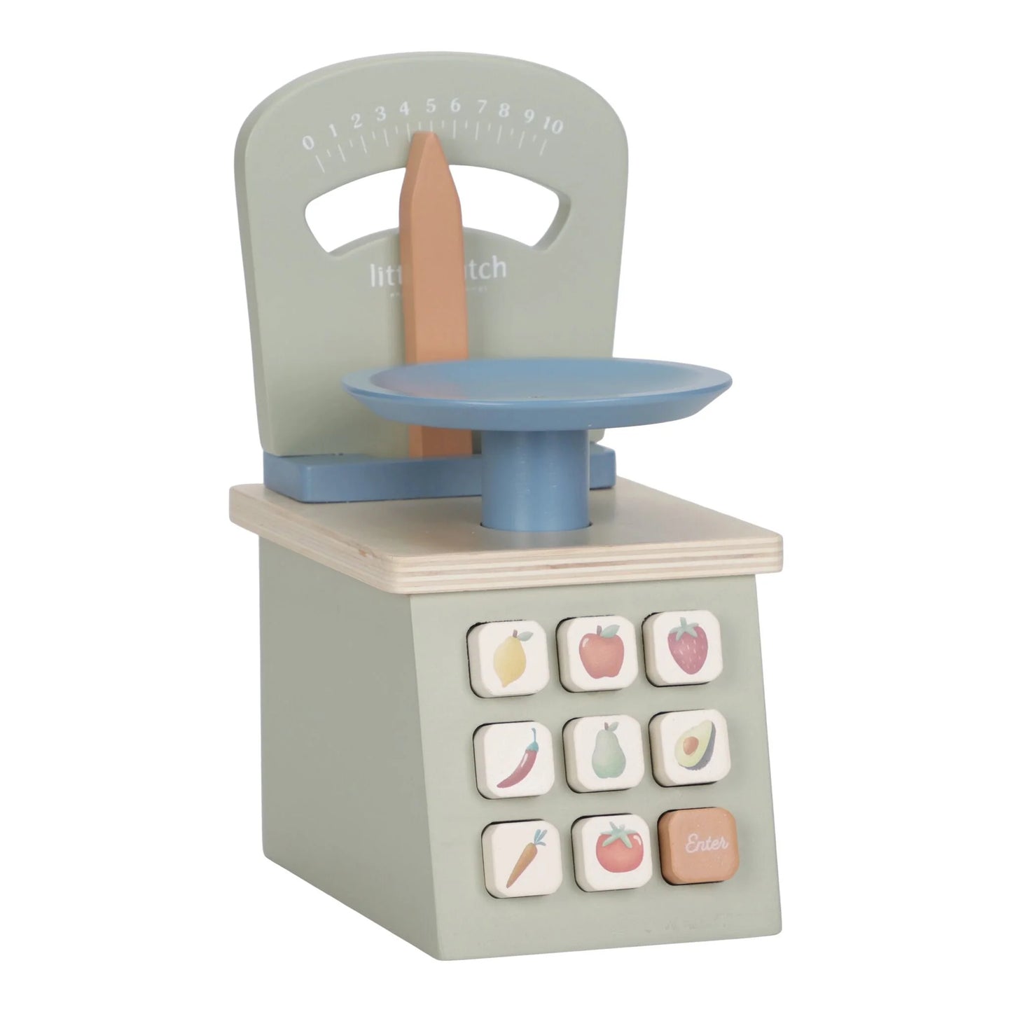 Little Dutch Bilancia Giocattolo in Legno – Verde