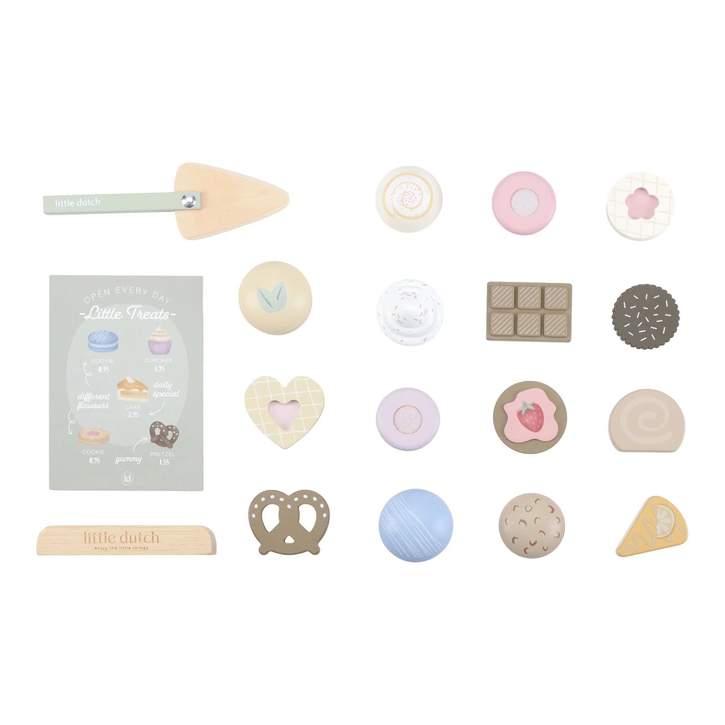 Little Dutch – Porta Dolci in Legno Étagère Verde