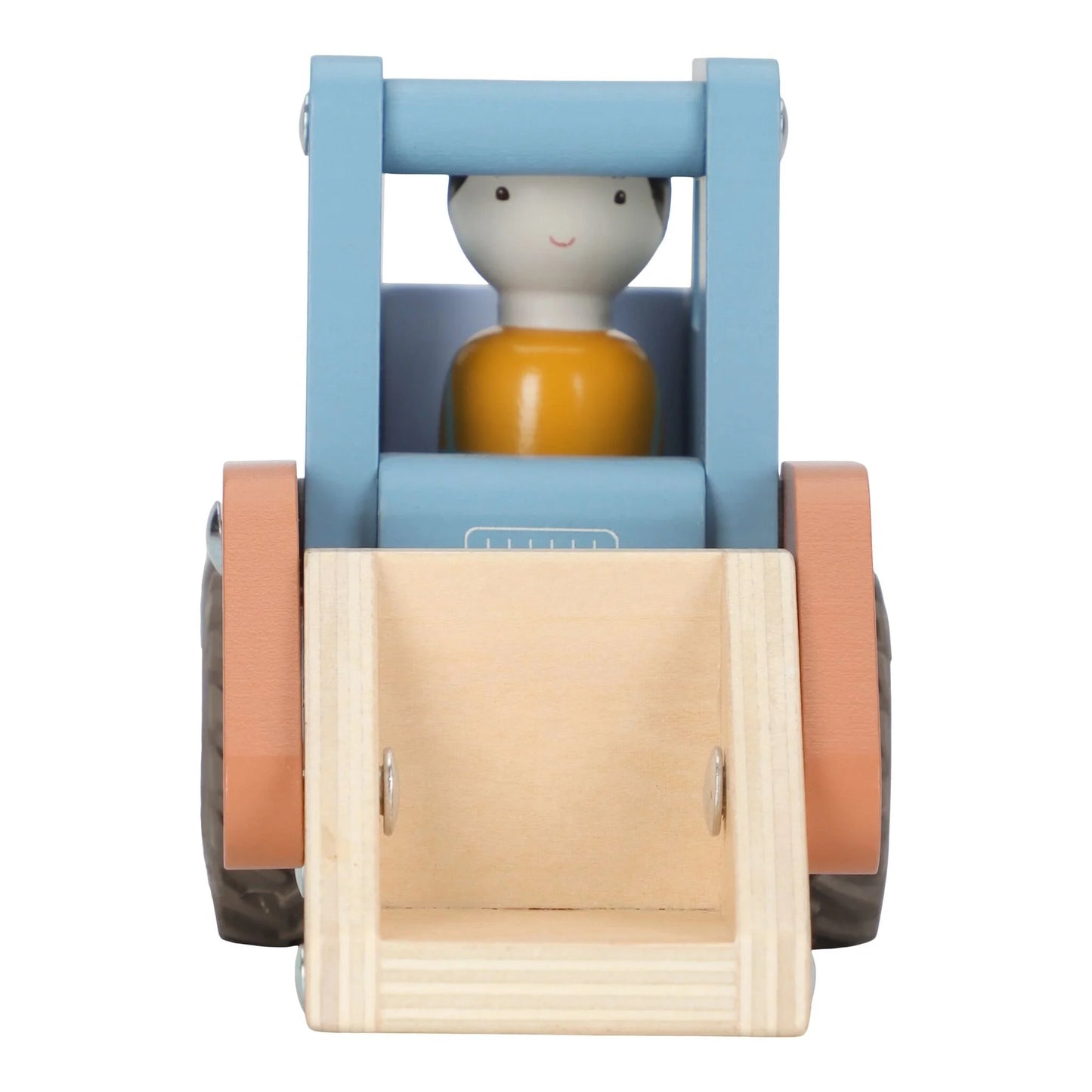 Bulldozer in legno Little Dutch – Blu – Essentials