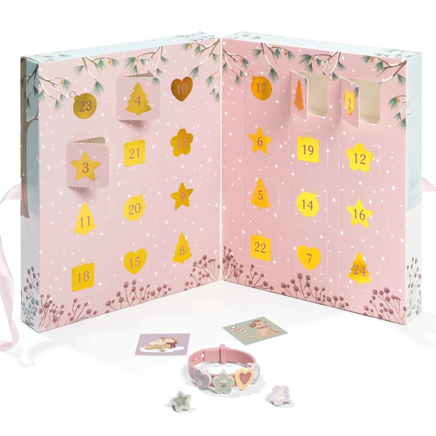 Calendario dell’Avvento Braccialetti – Gioielli e Sorprese Natalizie per Bambini