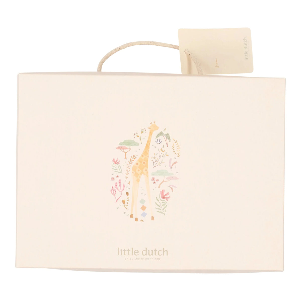 Little Dutch Gift Box Giraffa Rosa – Safari Friends