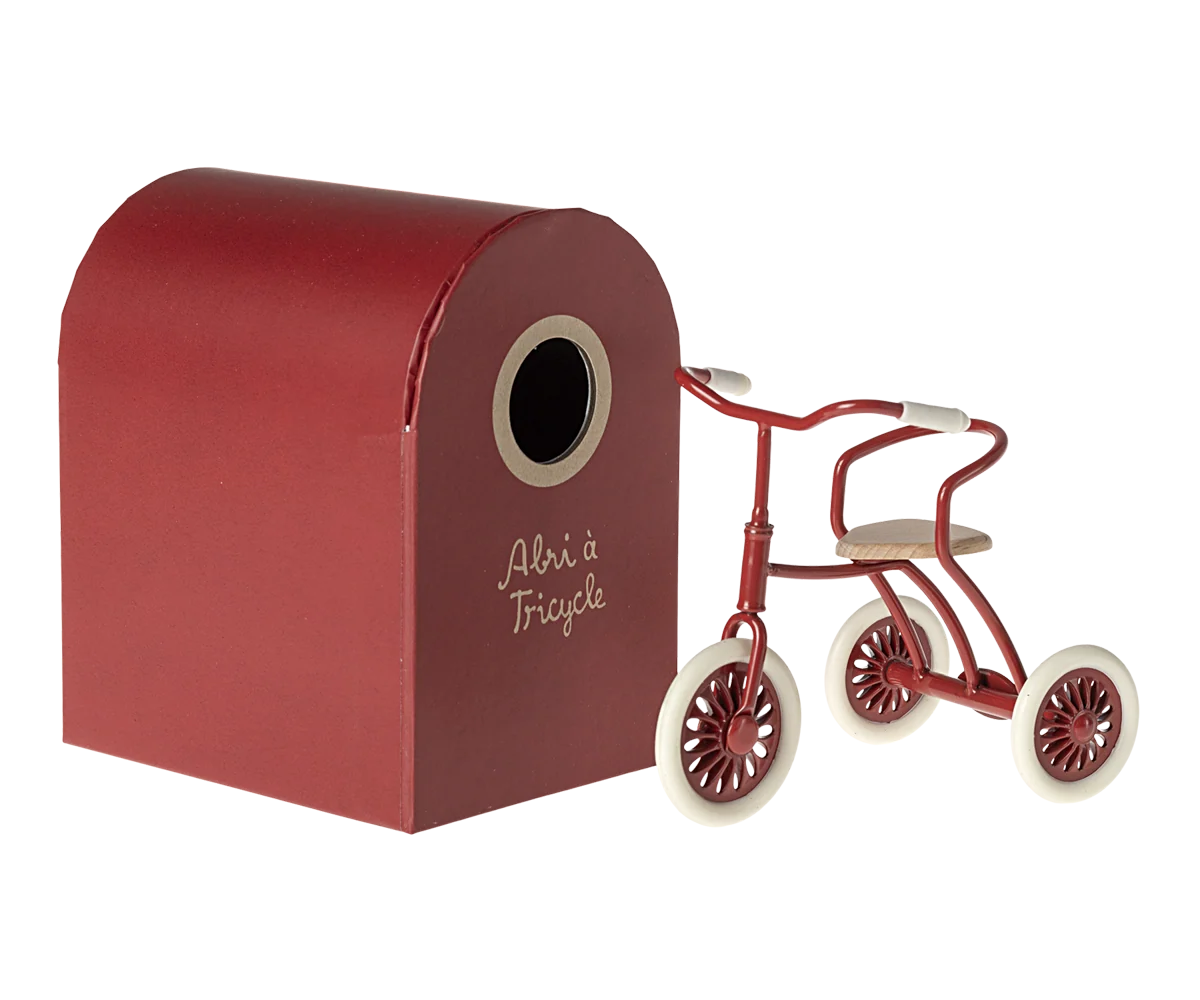 Maileg Triciclo per Topolini – Rosso