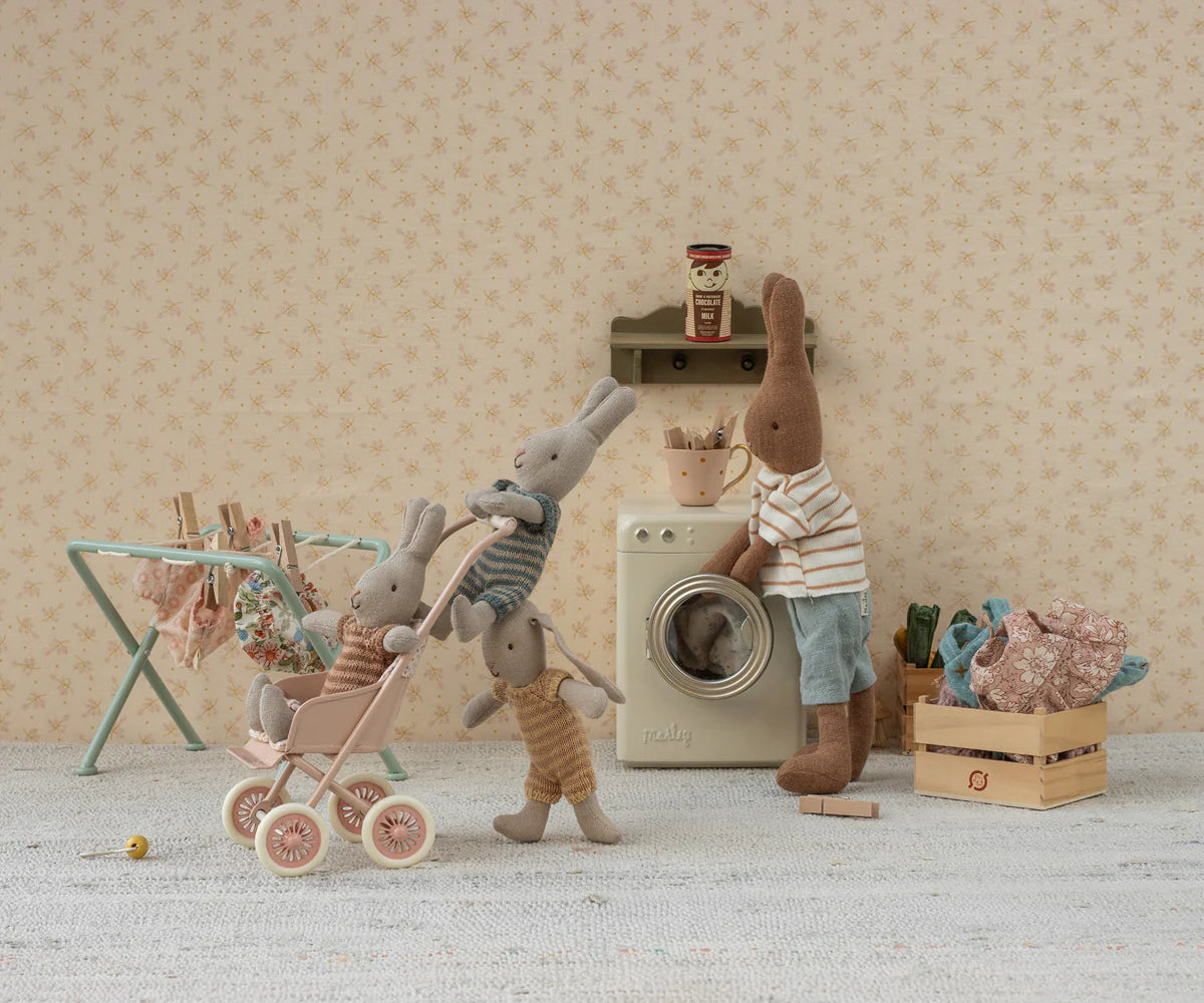 Maileg Passeggino Micro - Rosa - Apple Pie