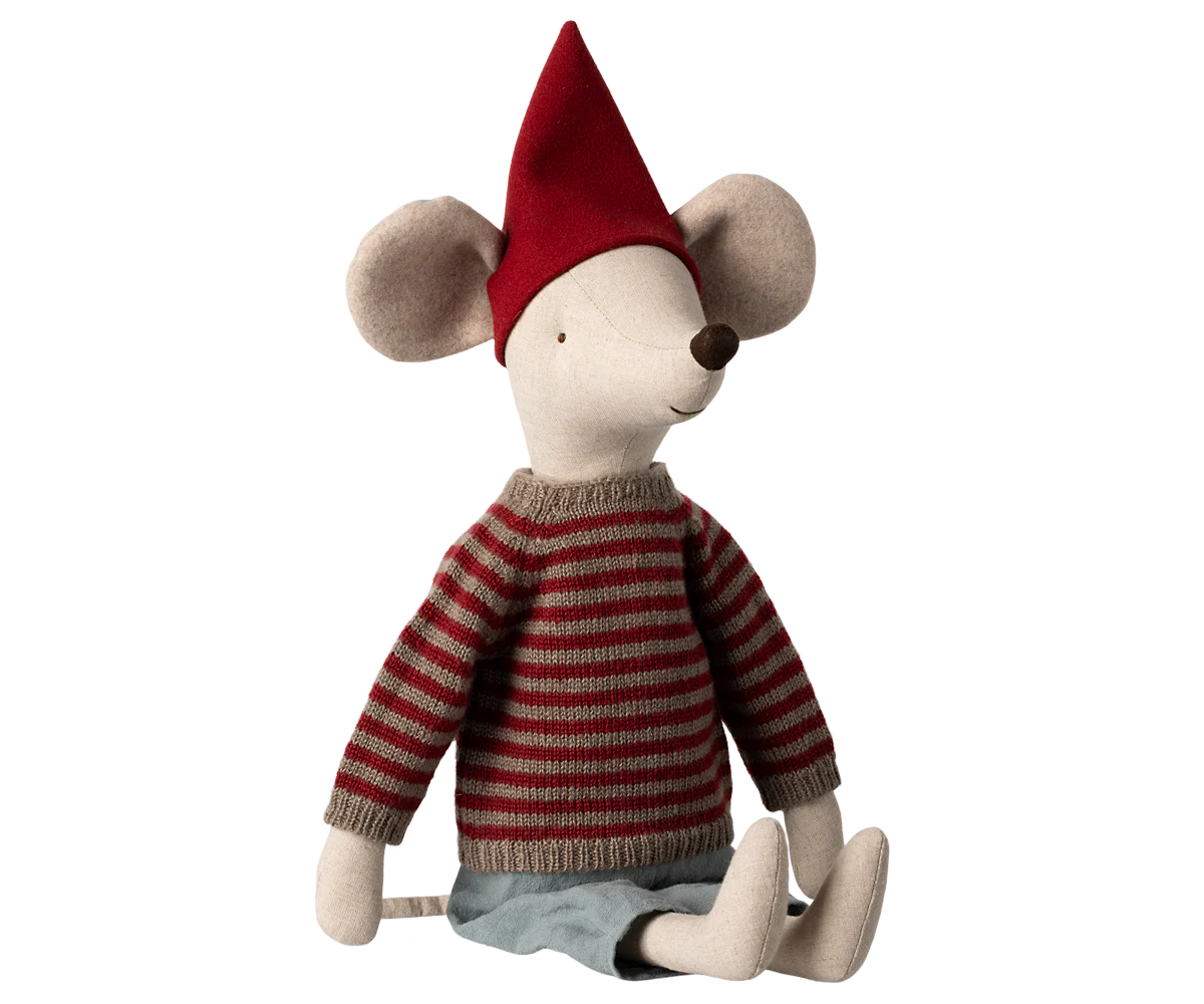 Topo di Natale Maxi Maileg come decorazione natalizia