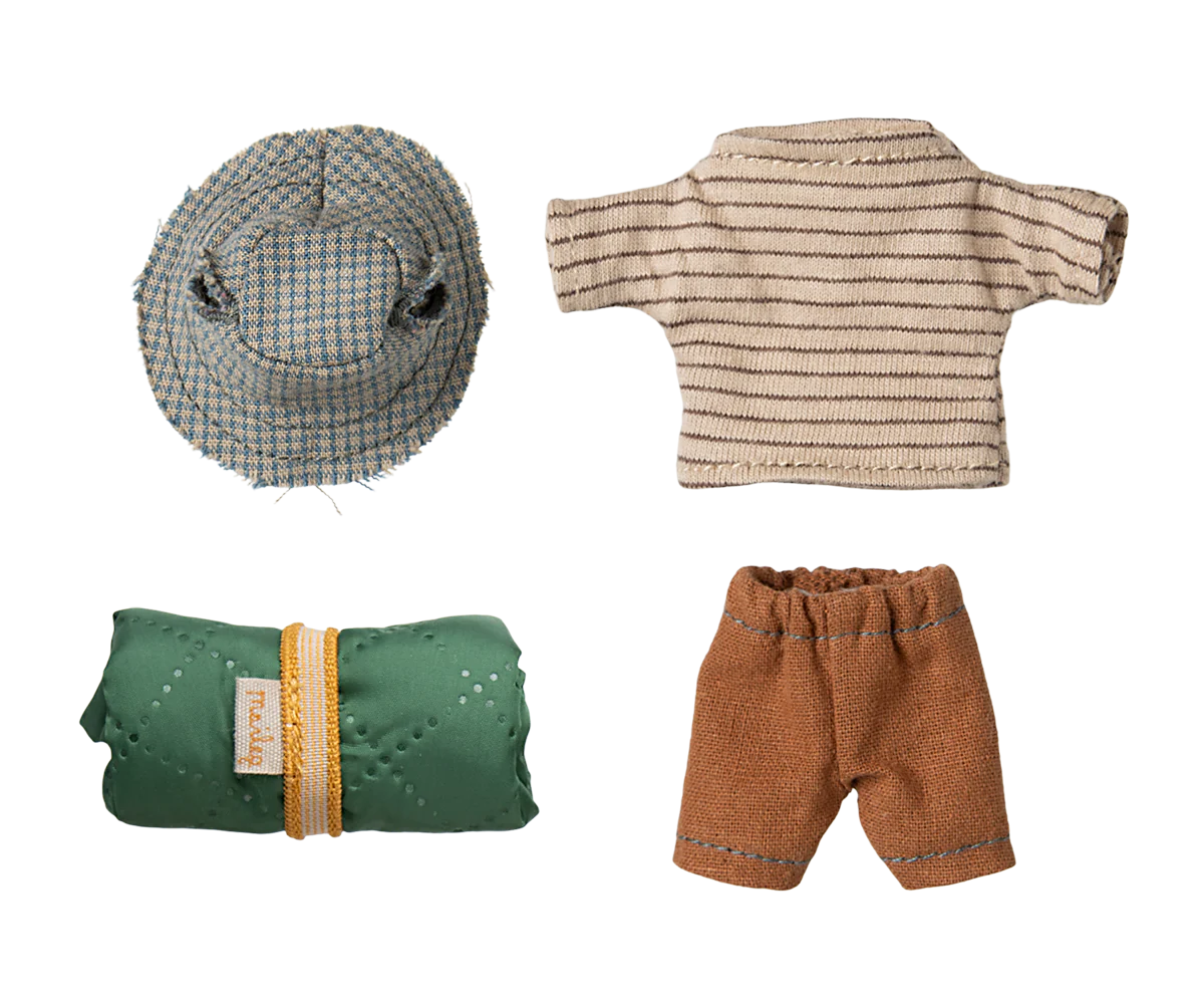 Maileg Topolino Escursionista fratello maggiore - Apple Pie