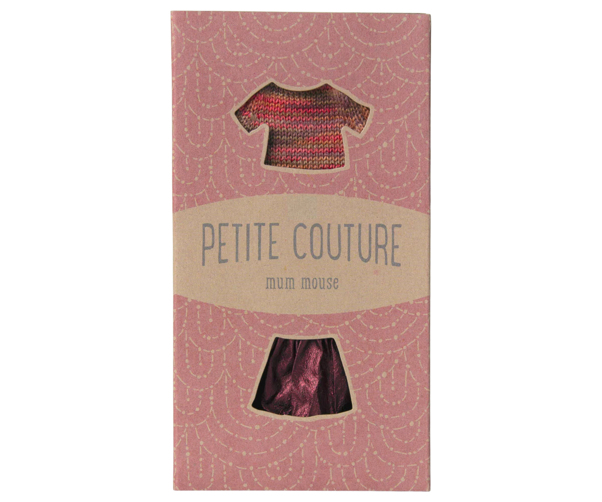 Maileg Gonna e Maglietta per Topo Mamma - Apple Pie