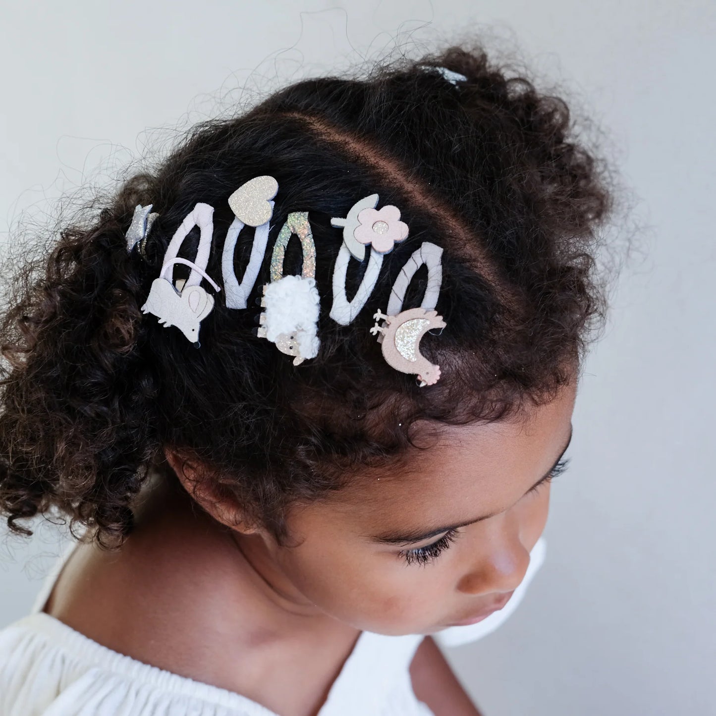 Mimi & Lula – Fermagli capelli animali della fattoria (Farm Animal Mini Clic Clacs, set 5 pezzi)