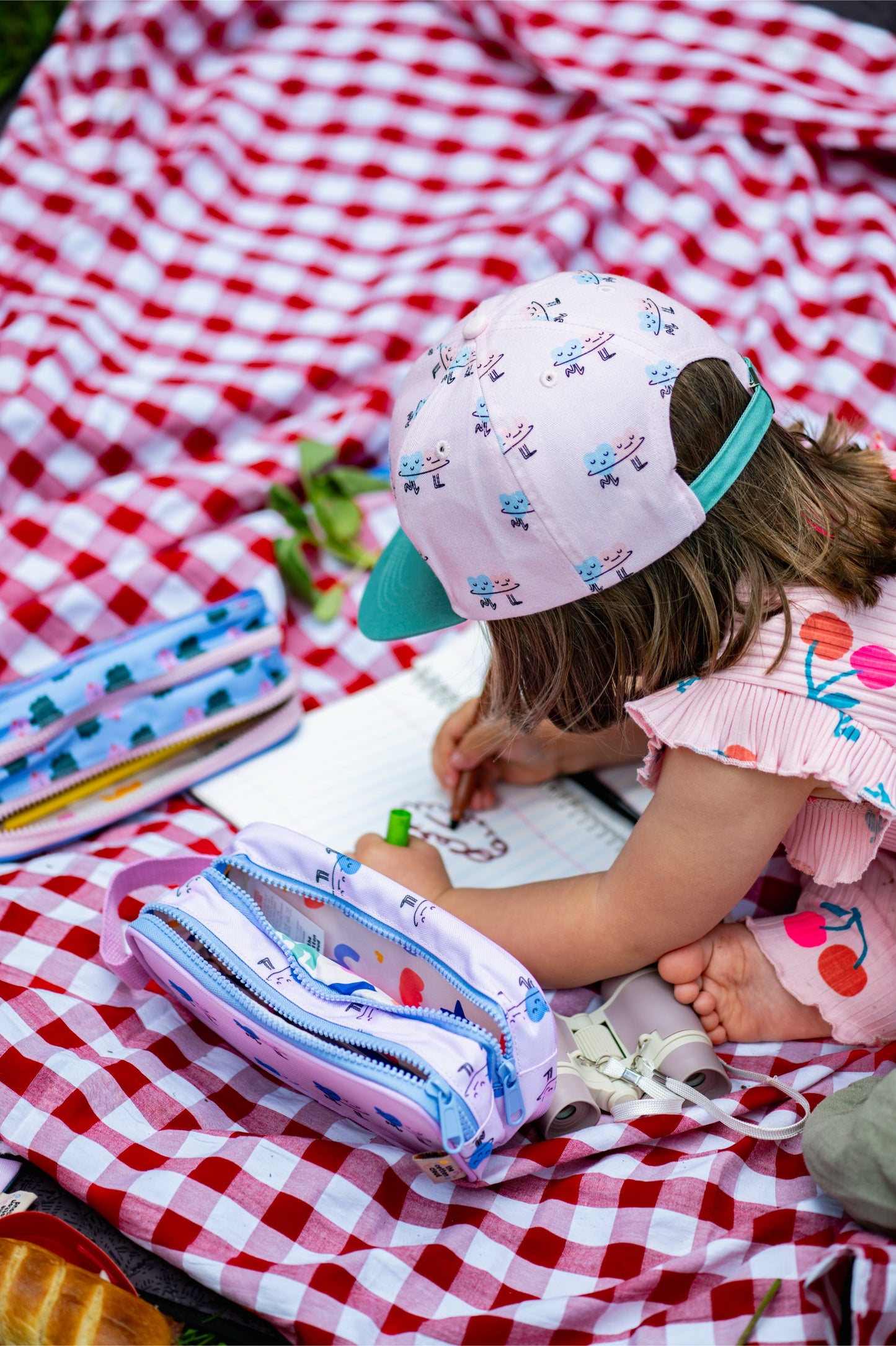 The Cotton Cloud – Astuccio Scuola Veggie Pals in rPET Riciclato