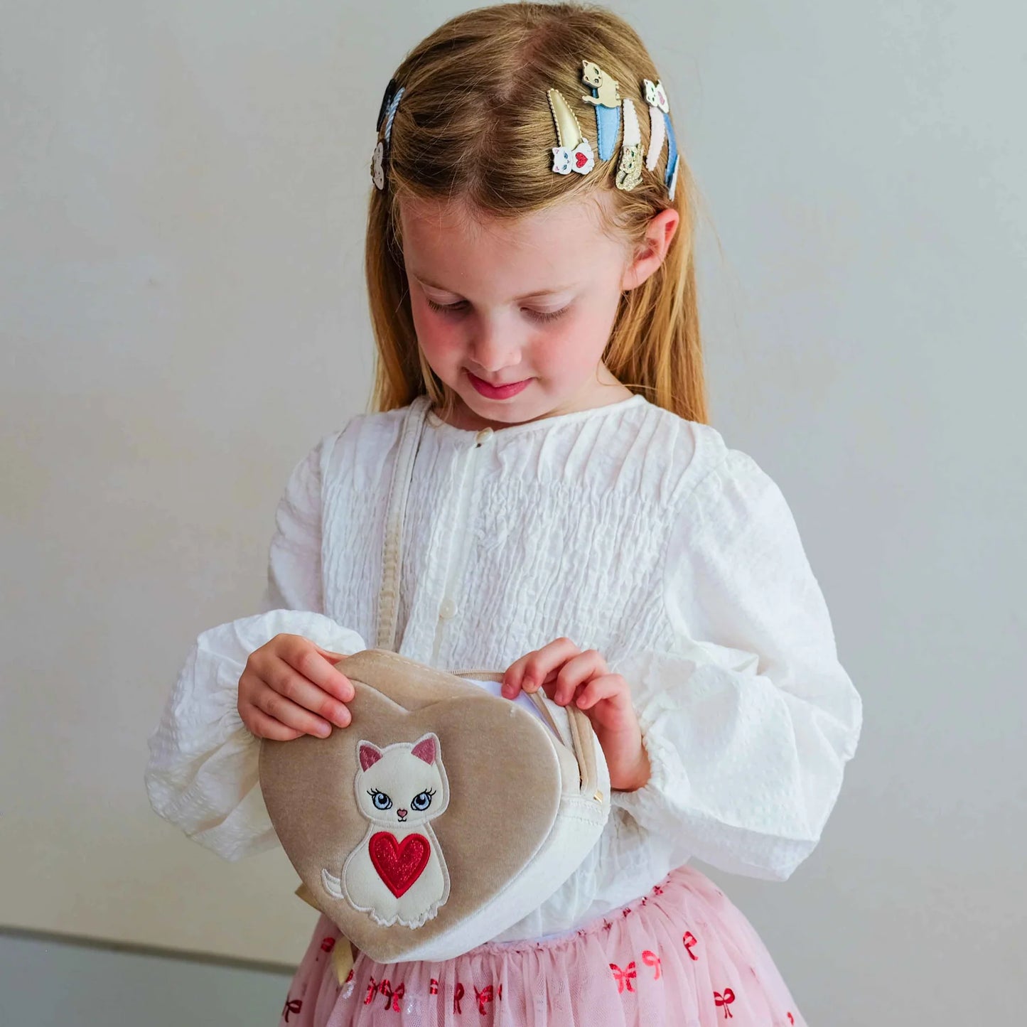 Mimi & Lula Kitty Heart – Borsetta Gatto a Tracolla Bambina