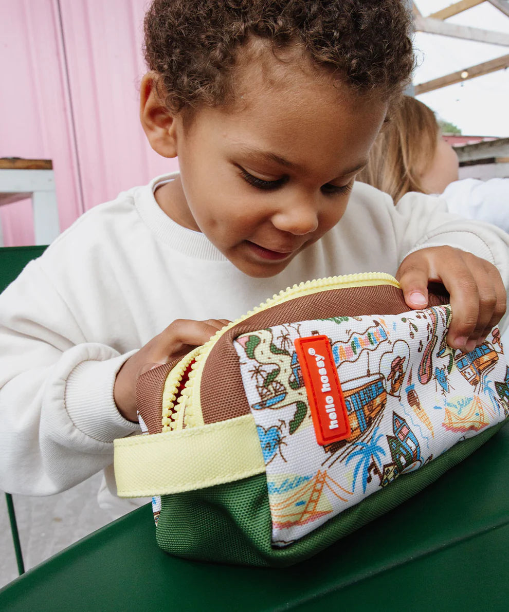 Hello Hossy Astuccio San Francisco – Doppio Scomparto Impermeabile Bambini