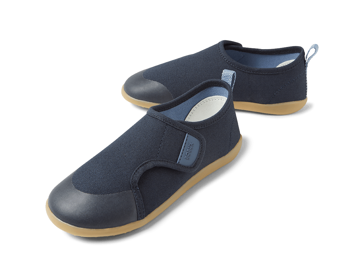 Bobux I-Walk Pure Nook Navy – Scarpe Indoor Bambini per Asilo e Casa