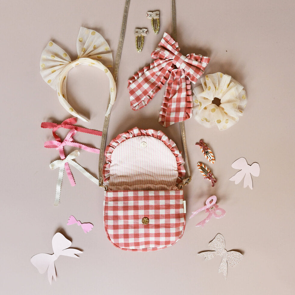 Mollette Rockahula Fiocchi Scalloped in Nastro – Set 3 Pezzi