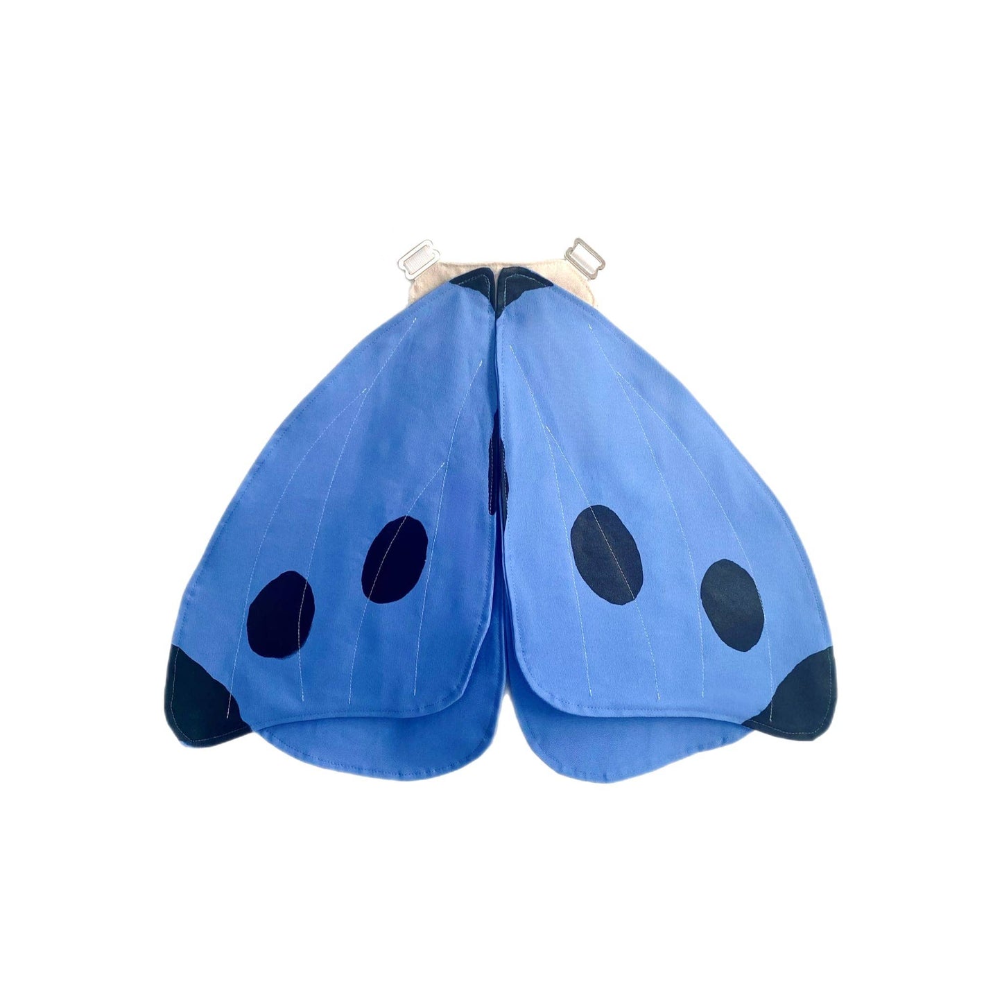 Spotted Blue Butterfly Costume Wings - Apple Pie