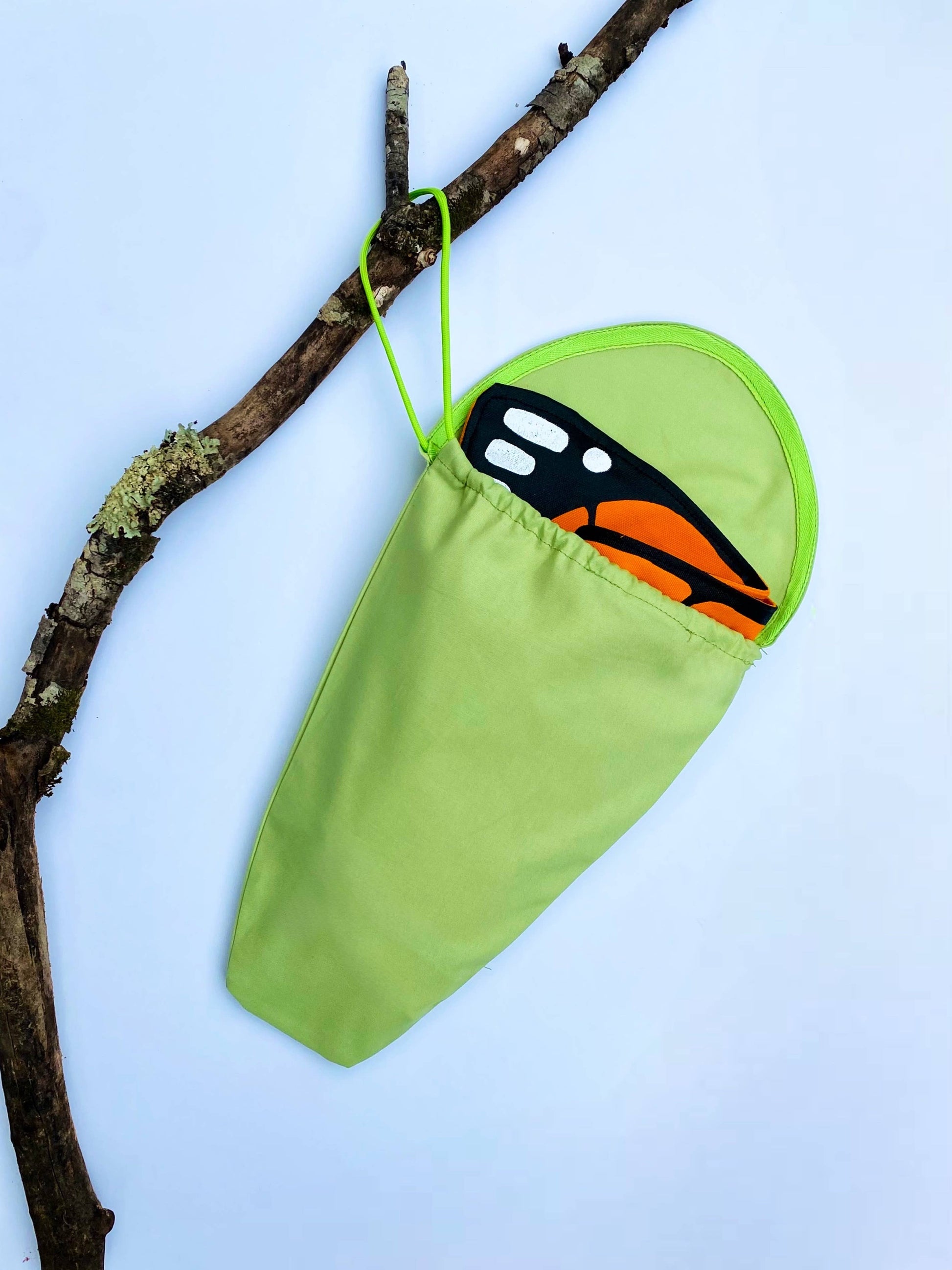Orange Monarch Butterfly Costume Wings - Apple Pie