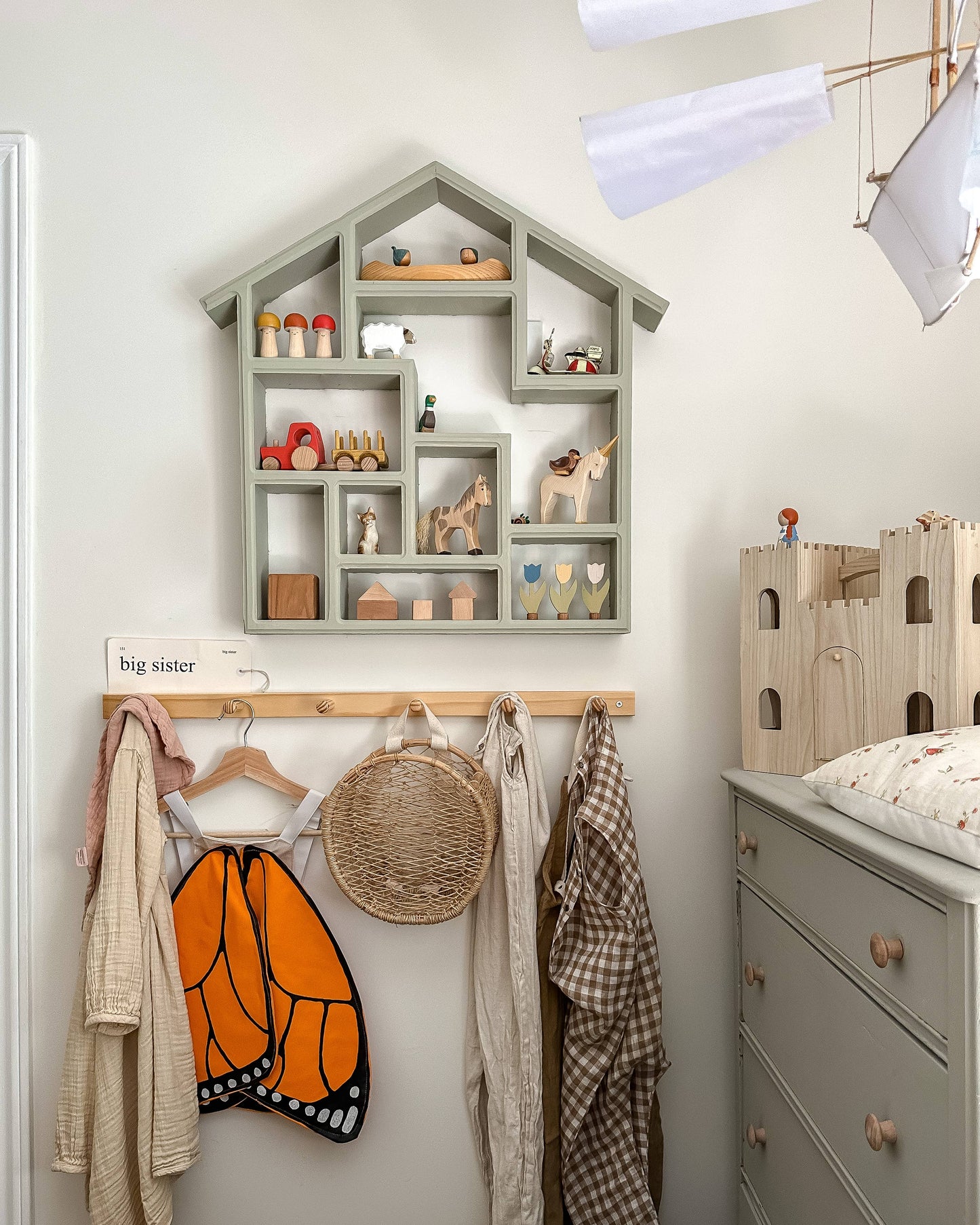 Orange Monarch Butterfly Costume Wings - Apple Pie