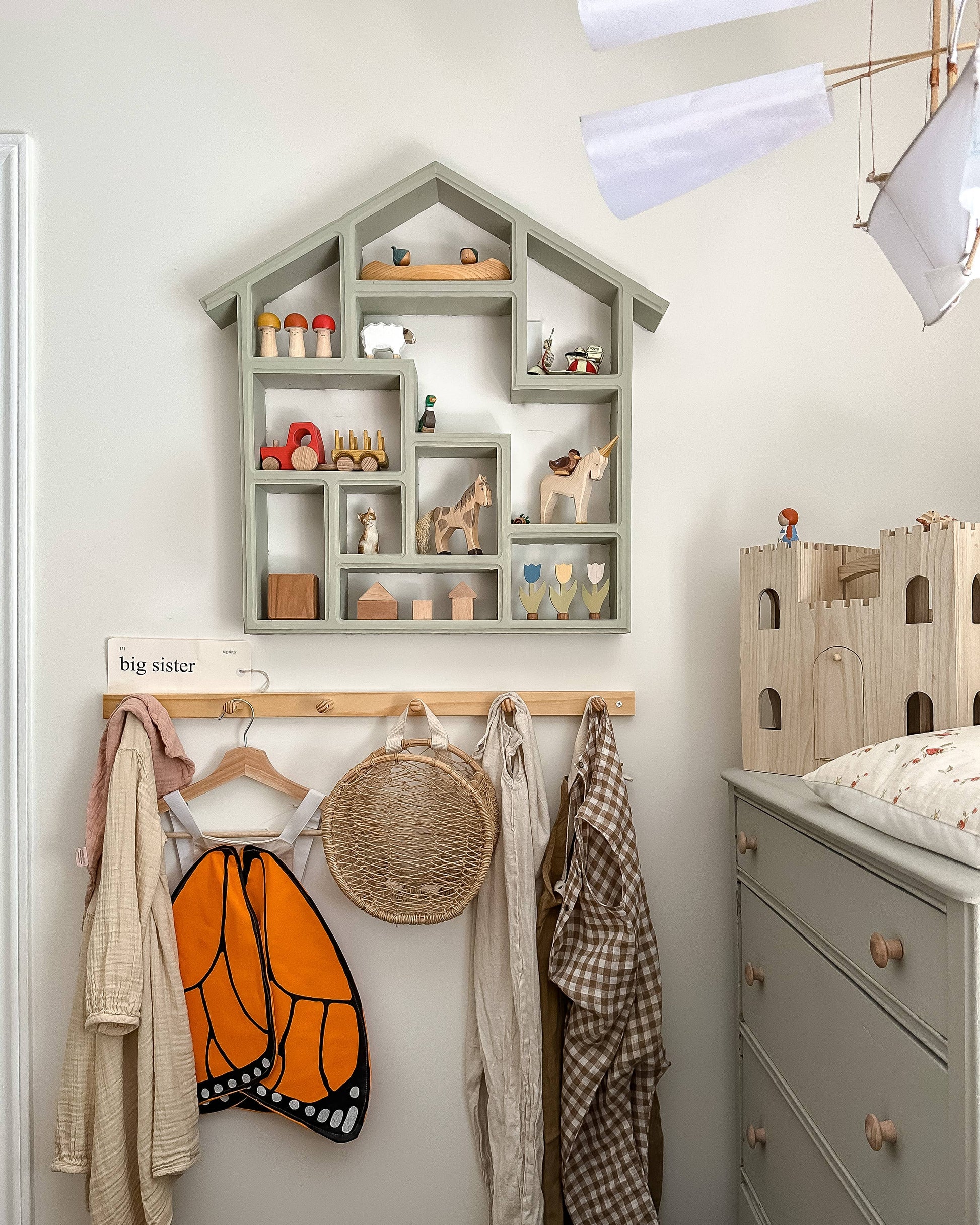 Orange Monarch Butterfly Costume Wings - Apple Pie