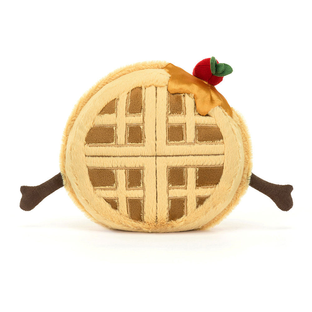 Jellycat Peluche Amuseables Waffles Rene - Apple Pie
