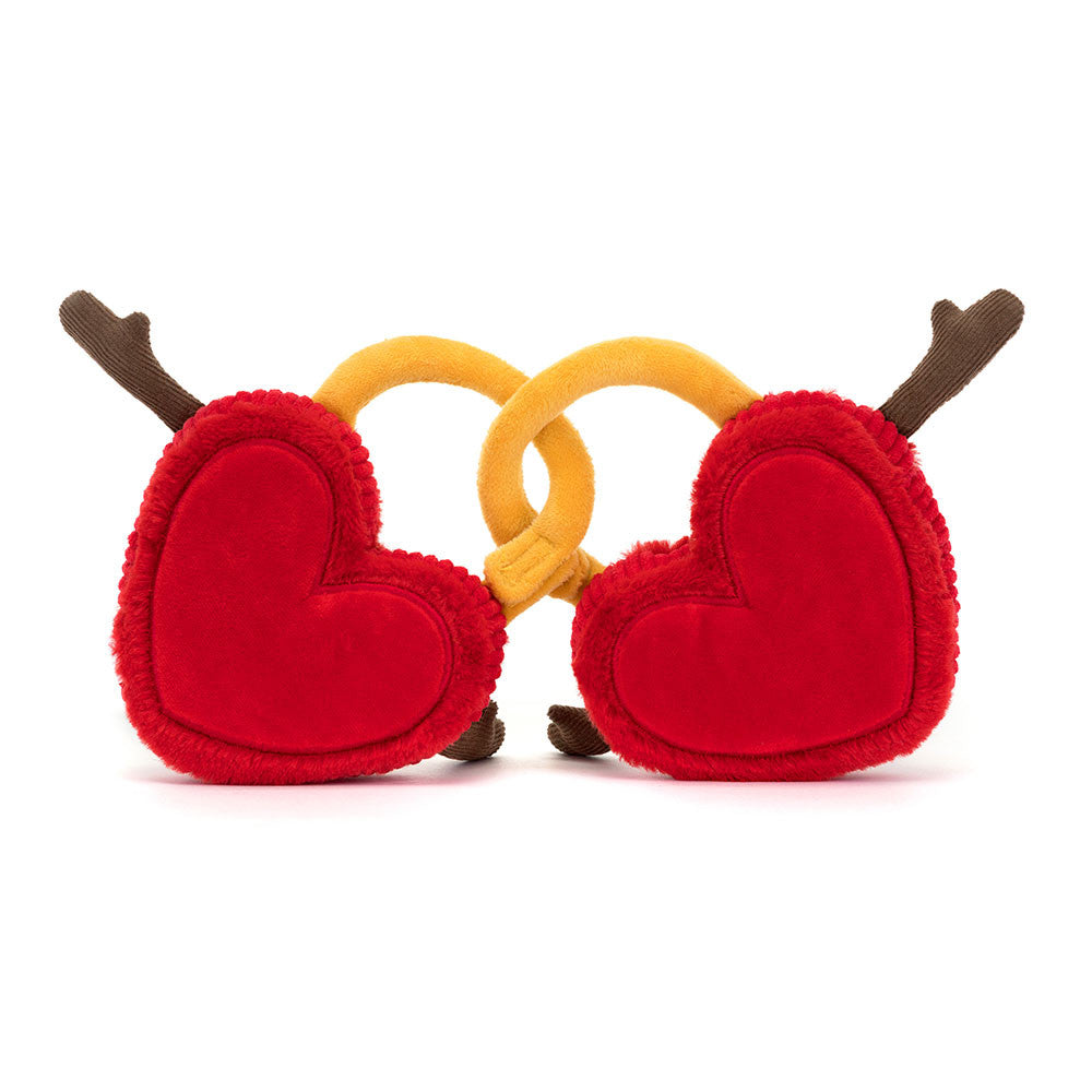 Jellycat Amuseables Peluche Val & Tina Love Locks - Apple Pie