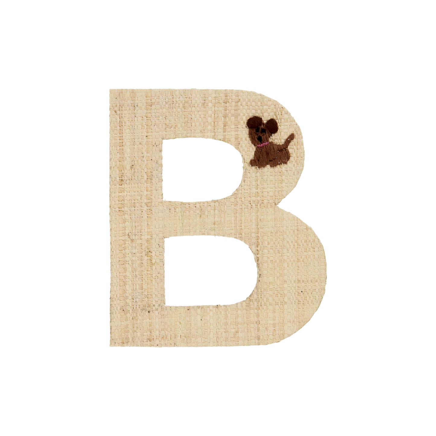 Lettera decorativa Rice in rafia – Macchine e Animali (SALDI -50%) - Apple Pie