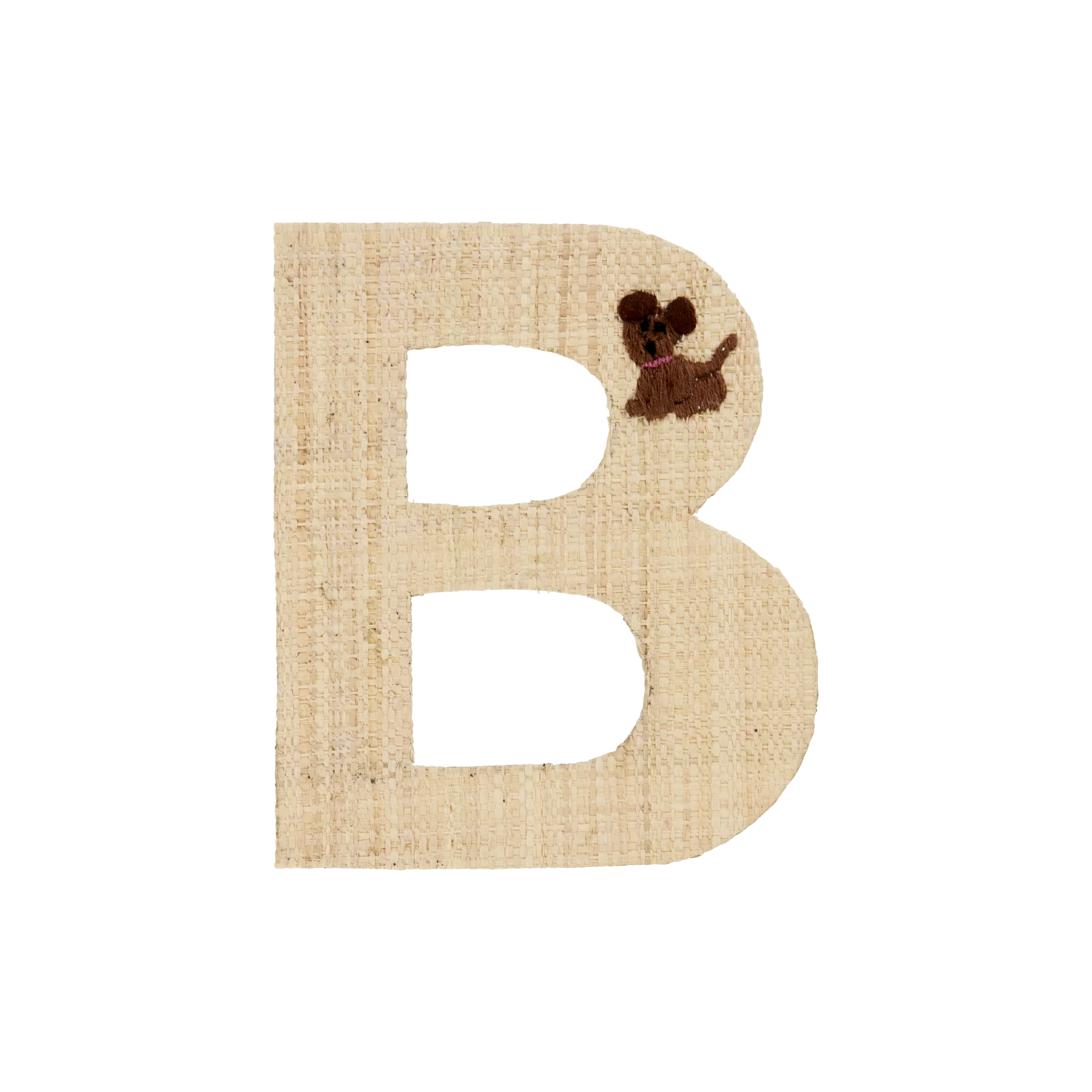 Lettera decorativa Rice in rafia – Macchine e Animali (SALDI -50%) - Apple Pie