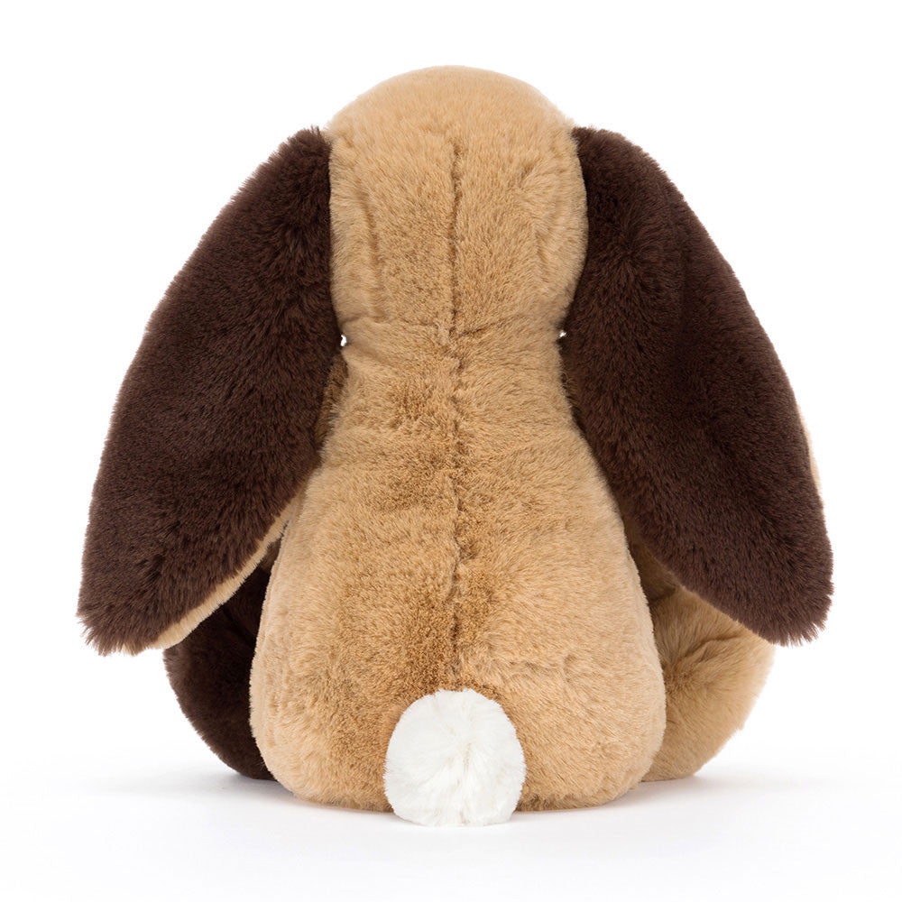 Jellycat Peluche Coniglio Bashful Patchwork Marrone - Apple Pie