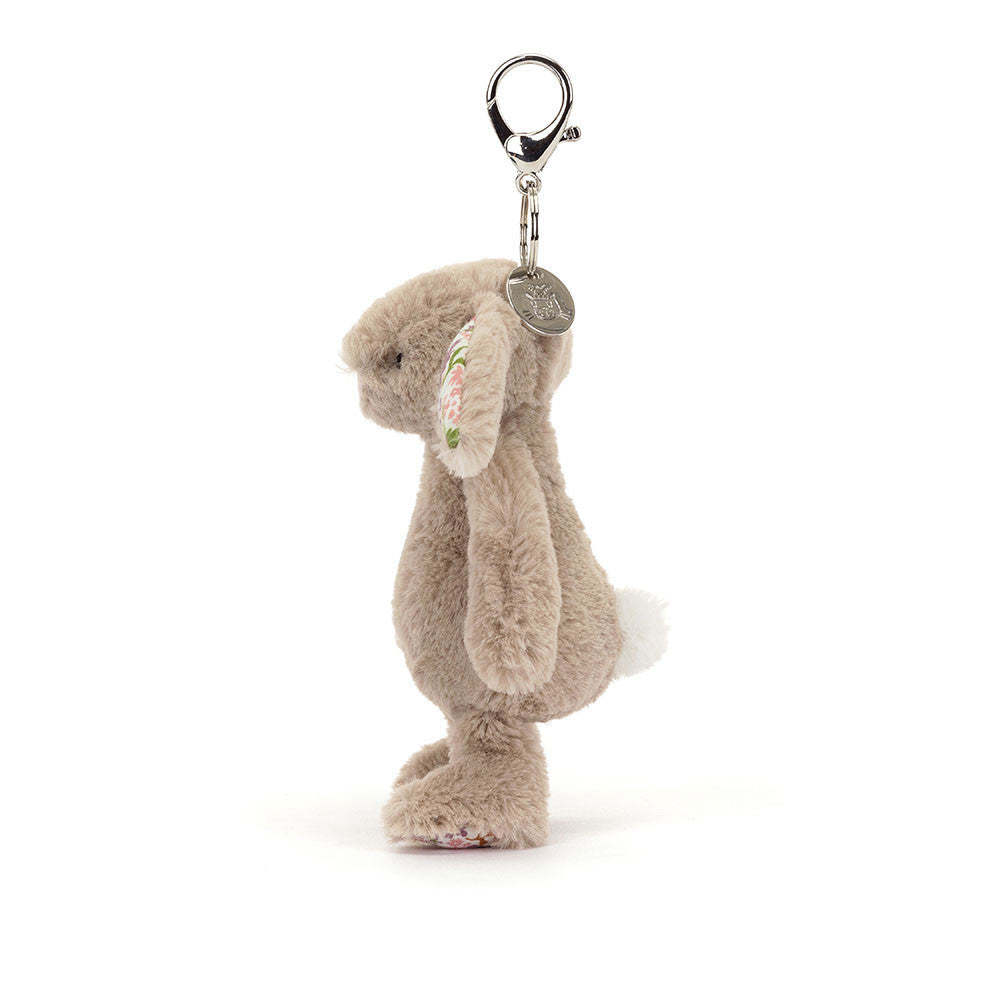 Jellycat Peluche Coniglietto Blossom Beige Charm da borsa - Apple Pie