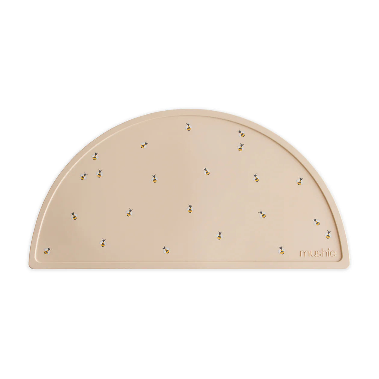 Mushie Tovaglietta in silicone - Ape - Apple Pie