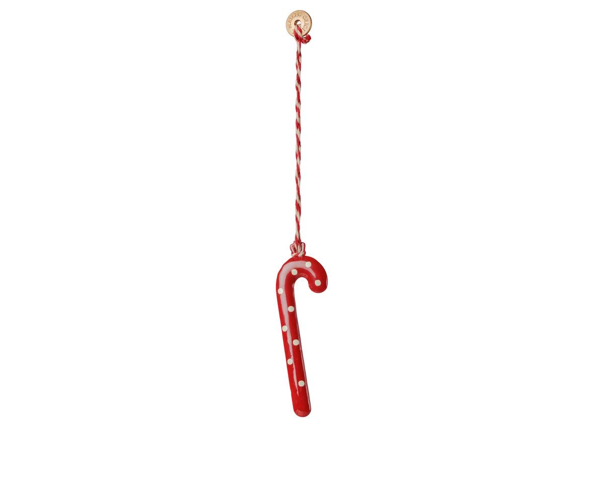 Set di 4 Ornamenti in Metallo Maileg – Peter's Christmas Rosso & Blu | Edizione Natale PRE-ORDINE