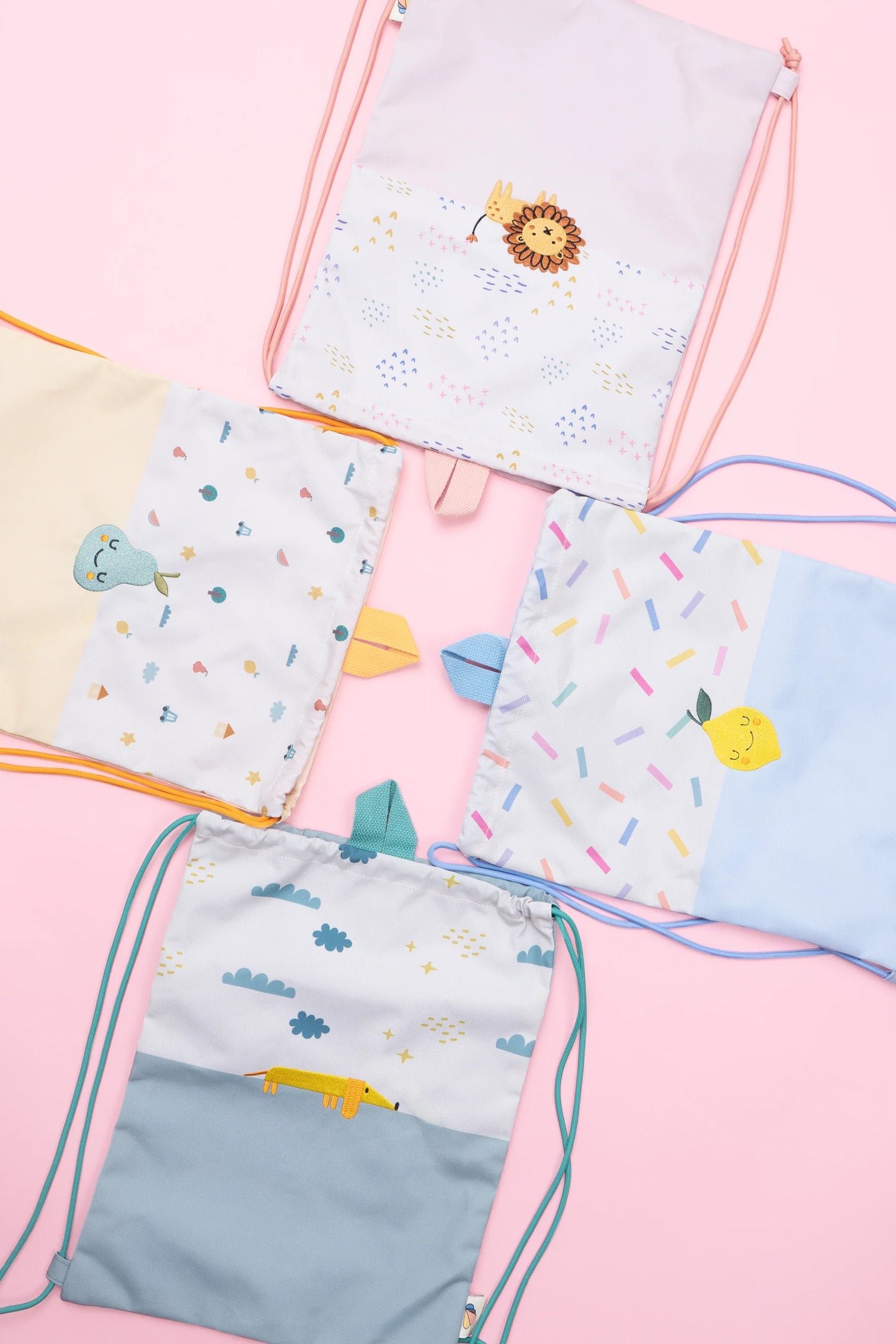 The Cotton Cloud – Sacca Zaino The Flying Dog in rPET Riciclato