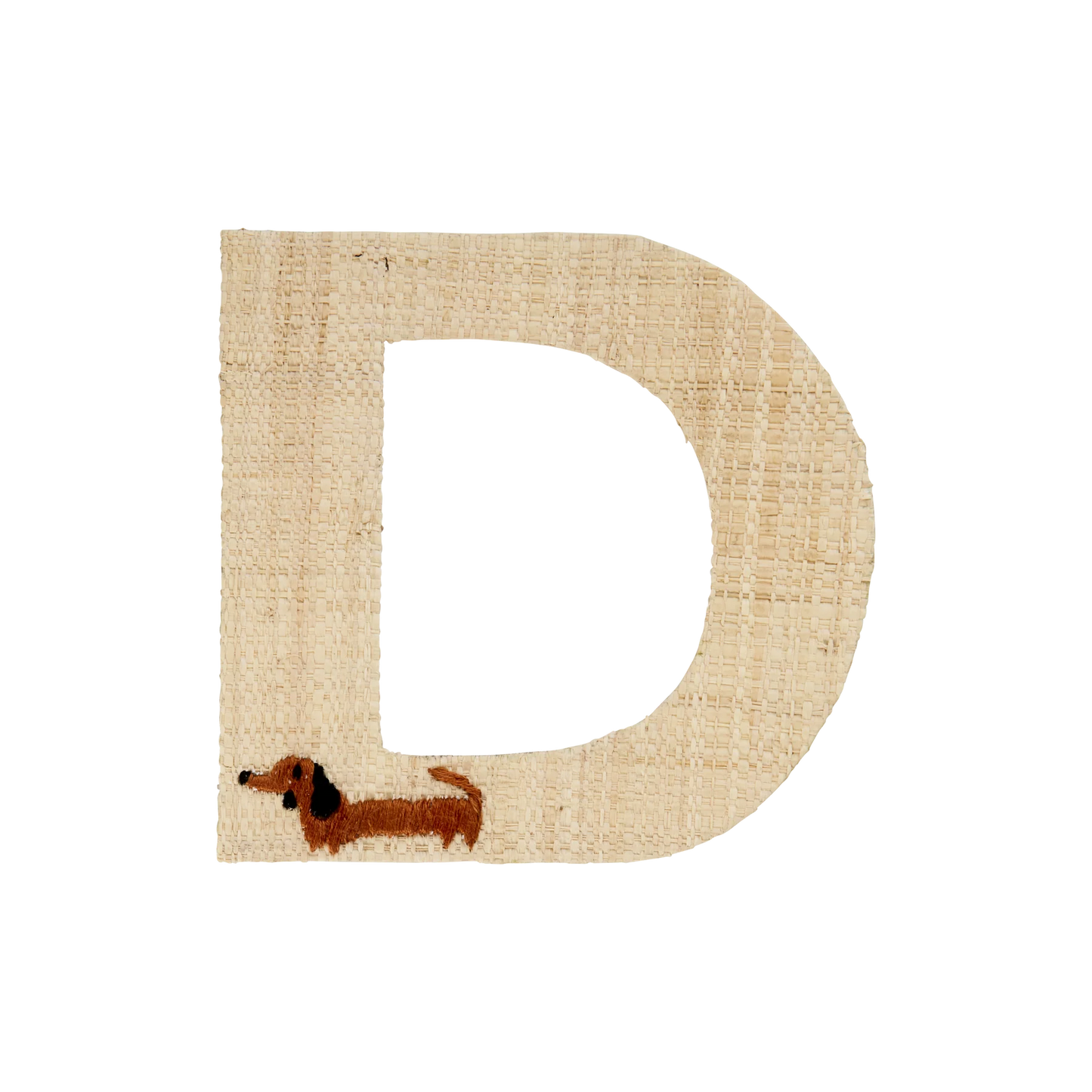 Lettera decorativa Rice in rafia – Macchine e Animali (SALDI -50%) - Apple Pie
