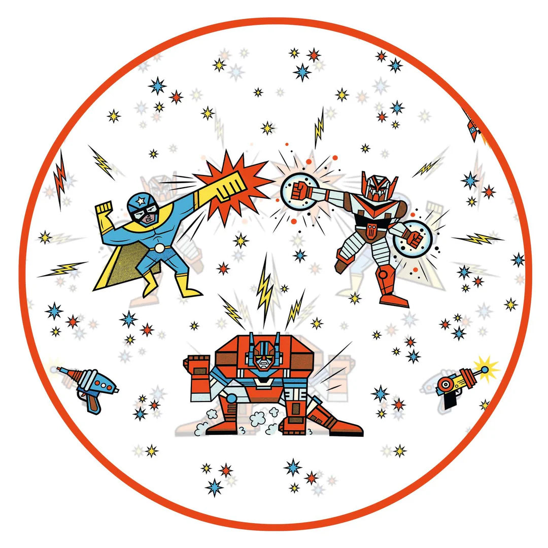 Djeco Mantella per la pioggia Large - Super Eroe - Apple Pie