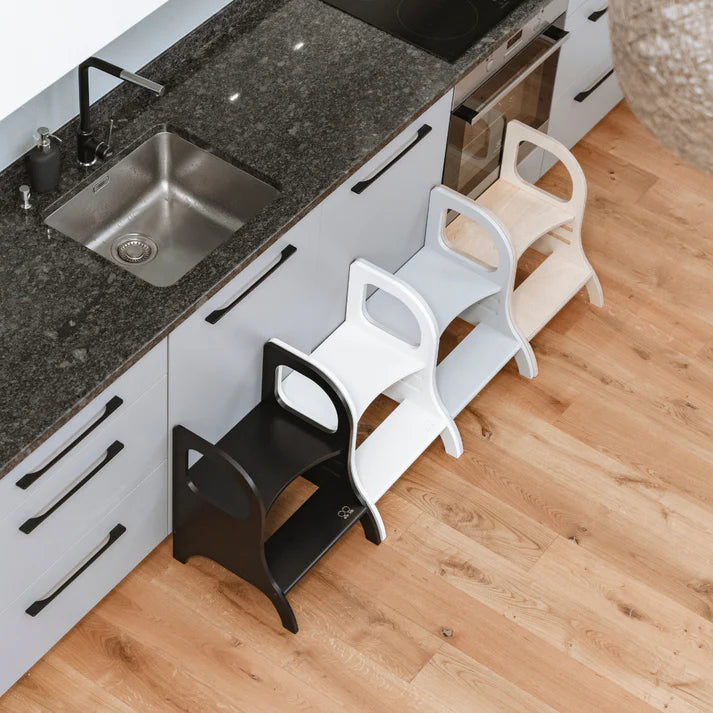 Ette Tete Scaletta e Sgabello Regolabile in Altezza - Vari colori - Apple Pie