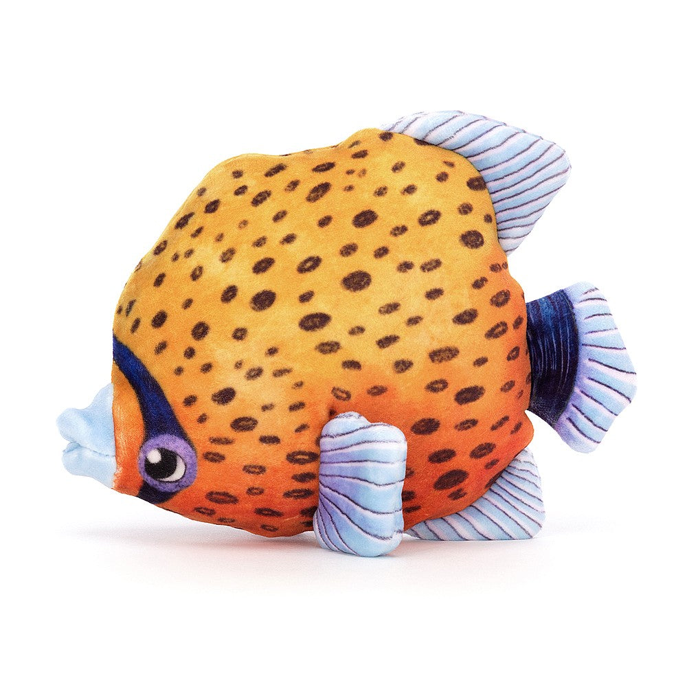 Peluche Jellycat Fishiful Orange – Pesce Morbido Funky - Apple Pie