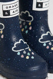 Stivali della Pioggia cambia colore - Navy - Apple Pie