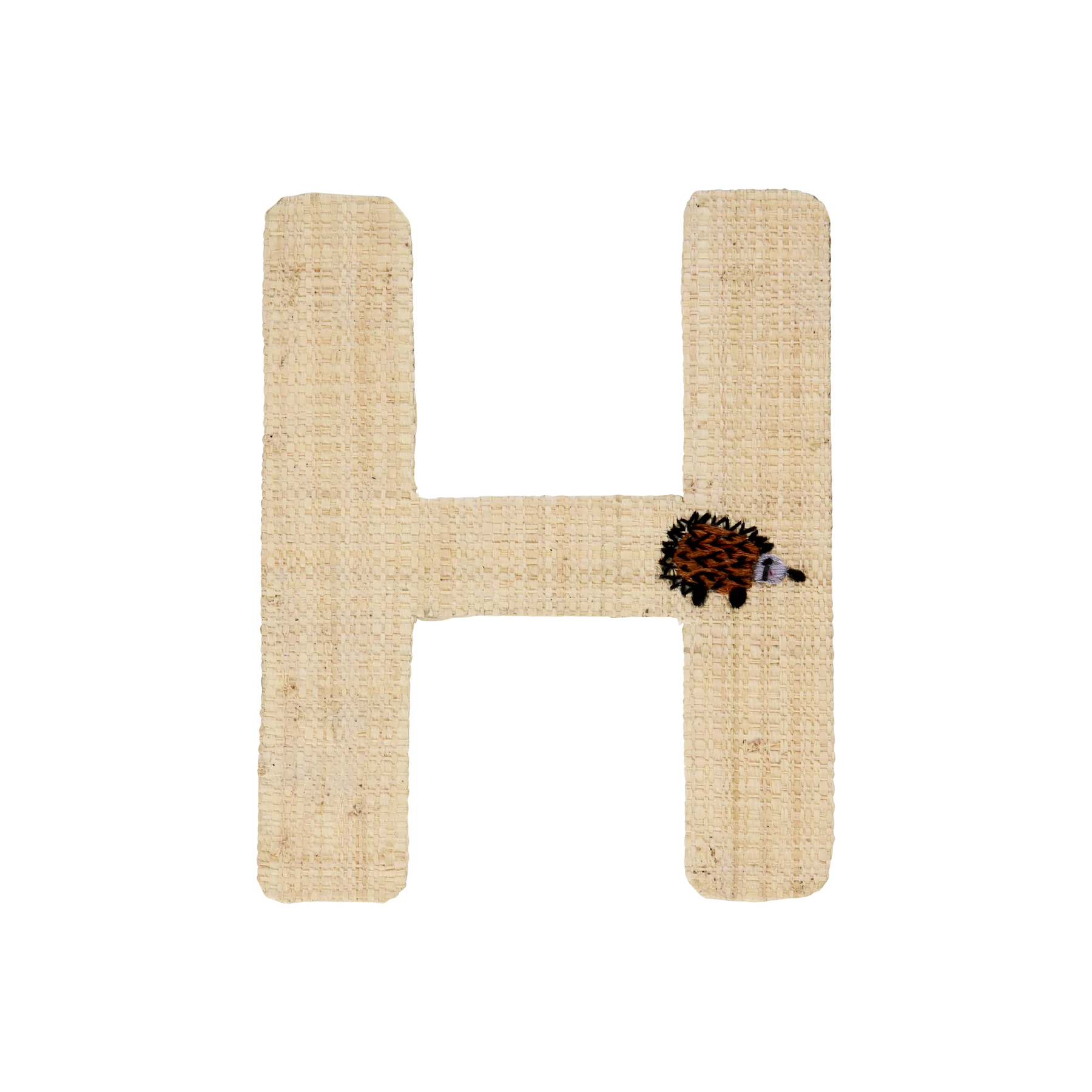 Lettera decorativa Rice in rafia – Macchine e Animali (SALDI -50%) - Apple Pie