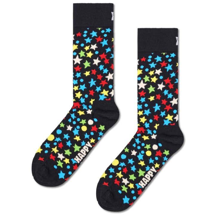 Happy Socks Calzini Adulto Stelline Multicolor - Apple Pie