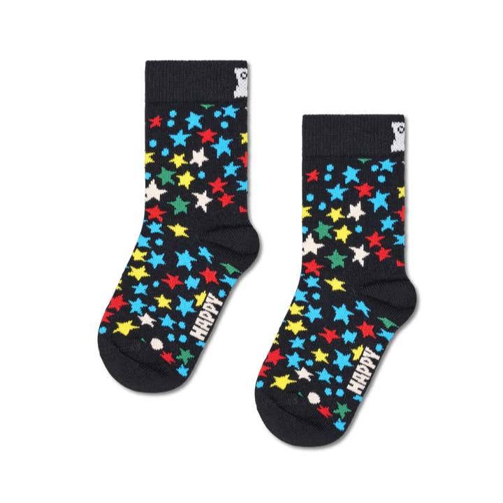 Happy Socks Calzini Bambino Stelline Multicolor - Apple Pie