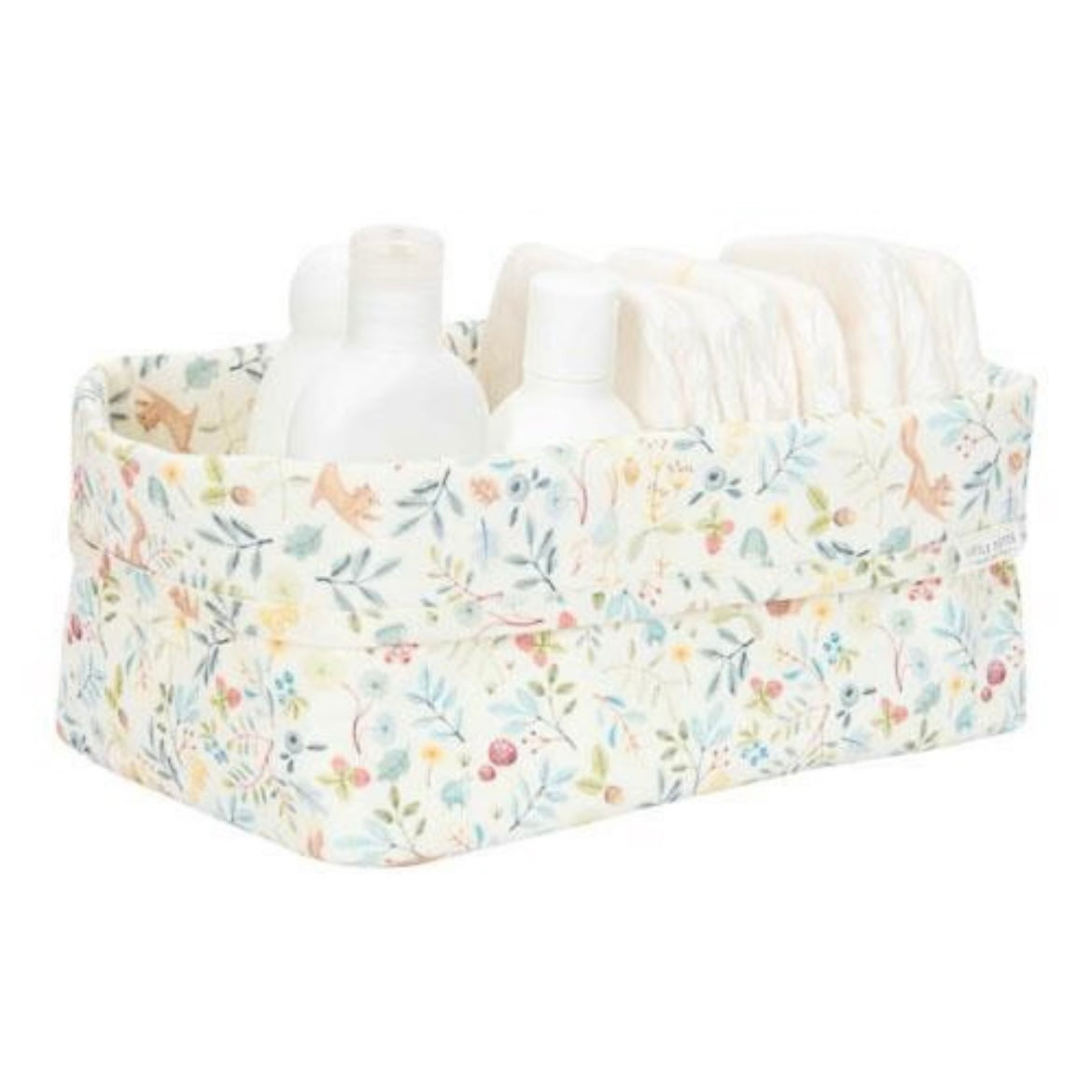 Little Dutch – Cestino Portaoggetti Forest Friends (Grande) – Cotone Bio