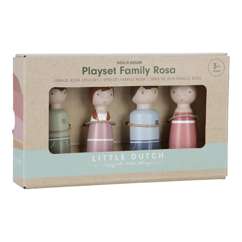 Little Dutch Playset Family Rosa - La famiglia Rosa - Apple Pie