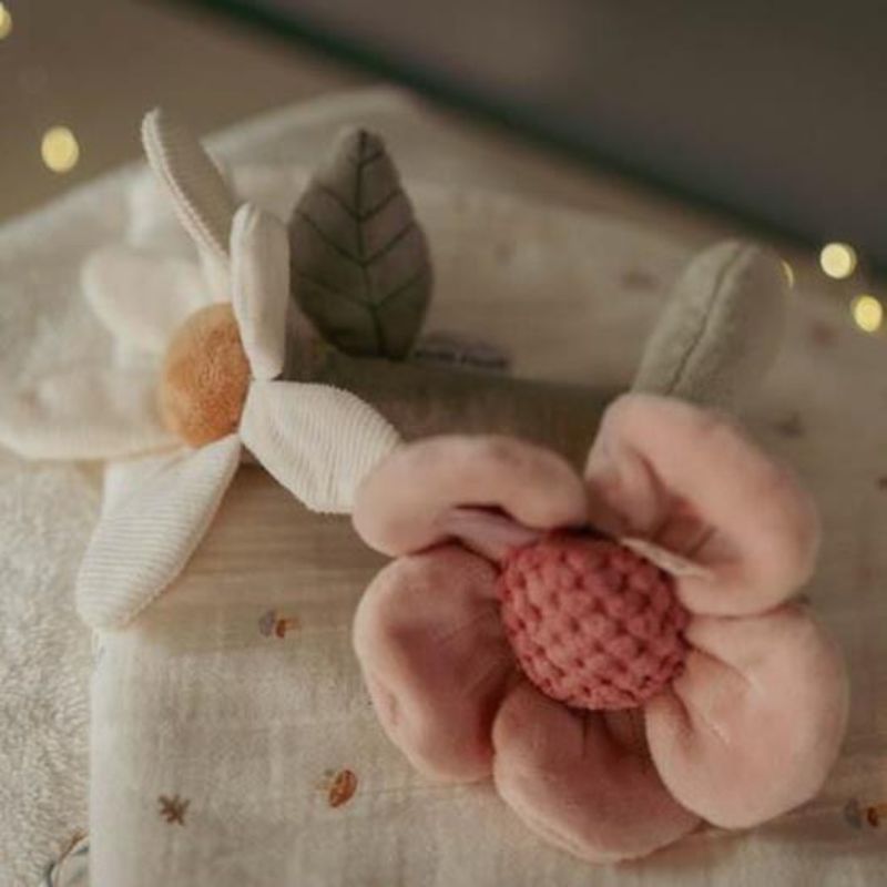 Little Dutch Sonaglio Fiore Rosa - Apple Pie
