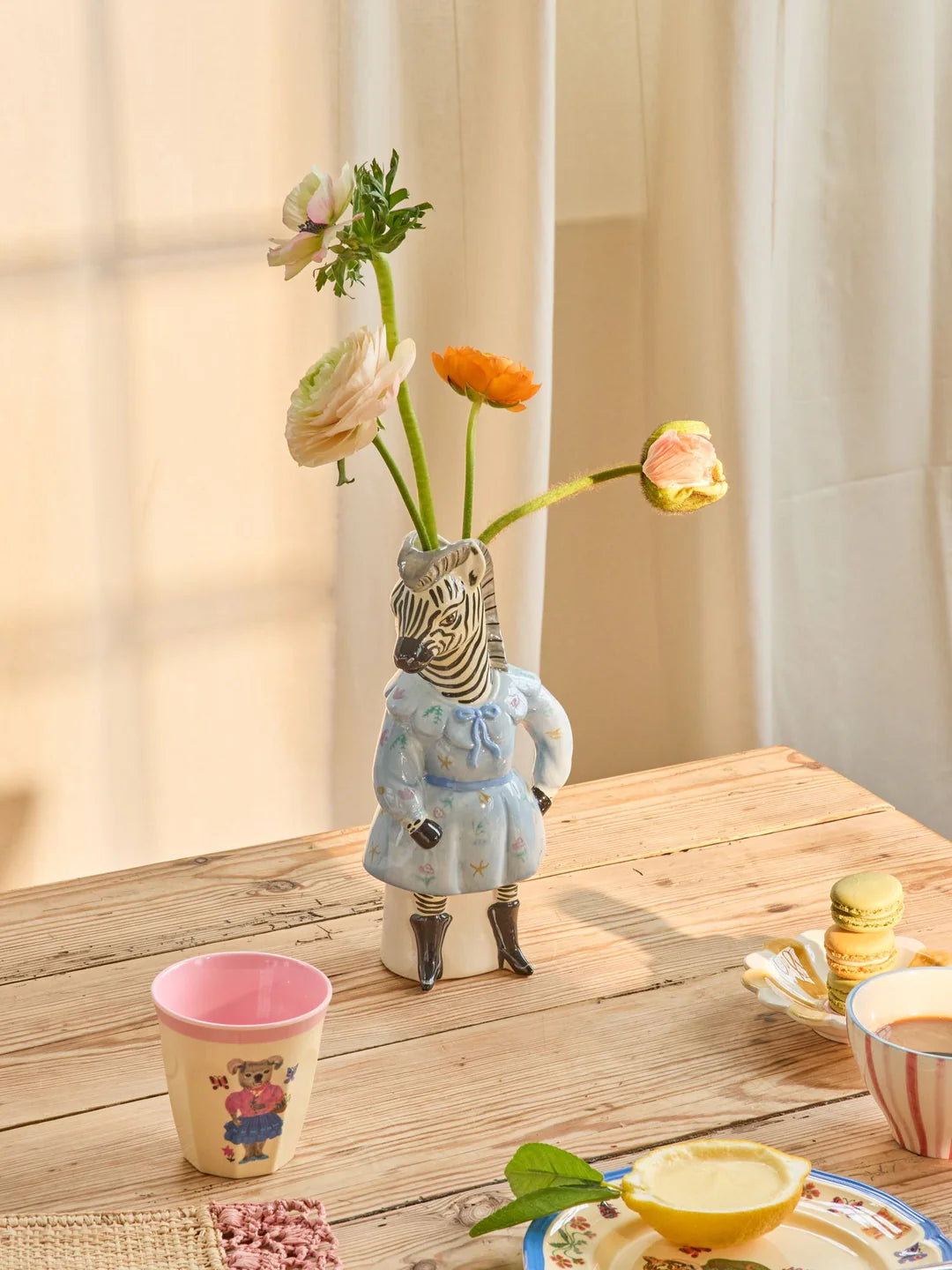 RICE Vaso in Ceramica Zebra - Nathalie Lété - Apple Pie