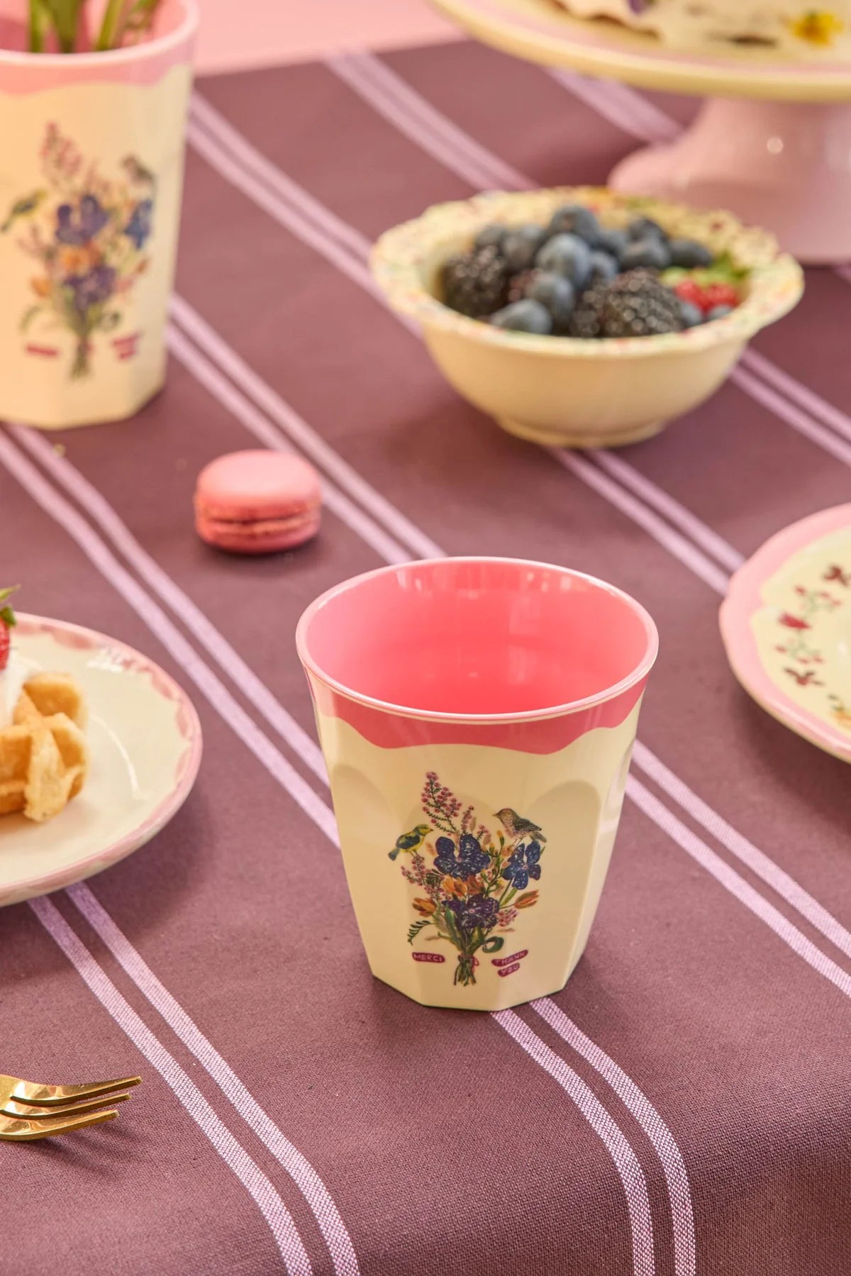 Tazza Media in Melamina – Rosa – Nathalie Lété Vol. 2 | Rice Denmark