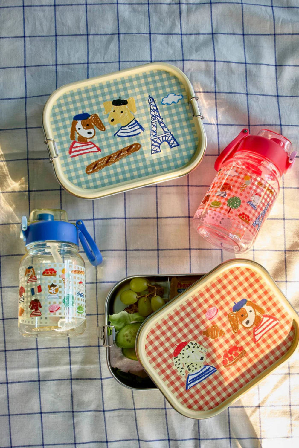 RICE Borraccia in Tritan – kids in Paris Rosa (700 ml) - IN ARRIVO