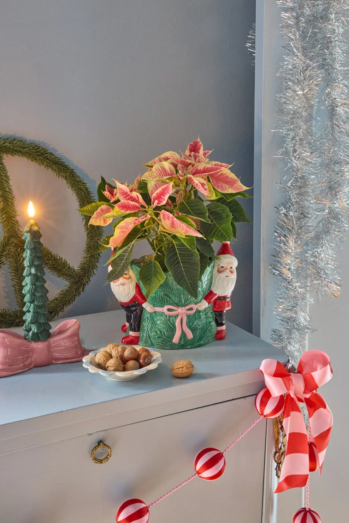 Rice Vaso Babbo Natale in Ceramica – Verde