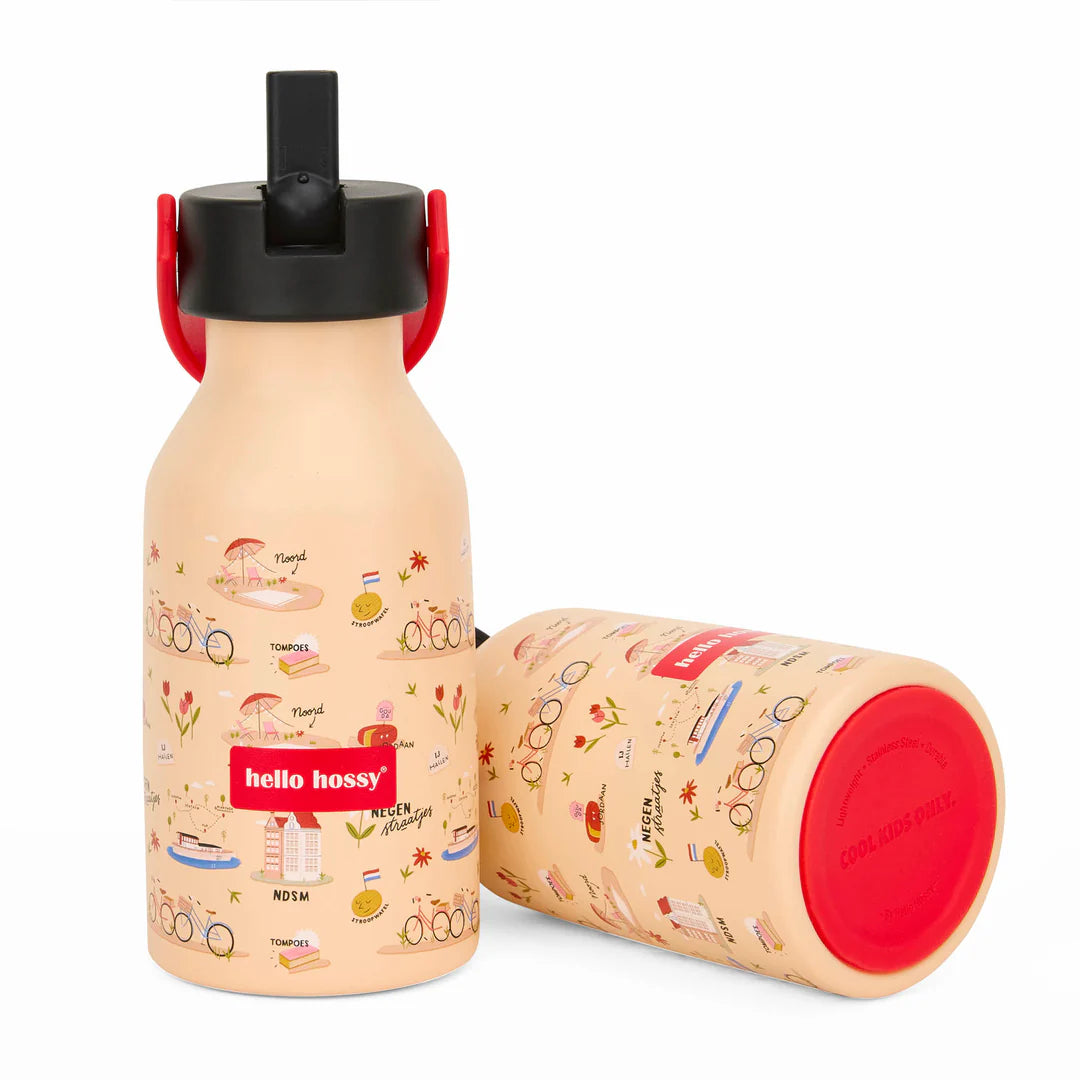 Hello Hossy Borraccia Termica Amsterdam 350ml – Bambini alla Moda e Sempre Idratati!