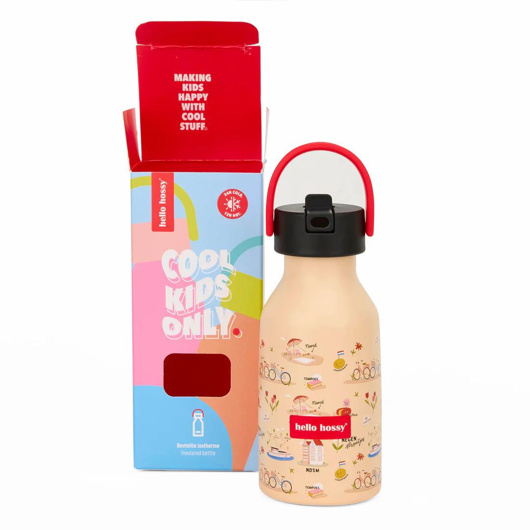 Hello Hossy Borraccia Termica Amsterdam 350ml – Bambini alla Moda e Sempre Idratati!