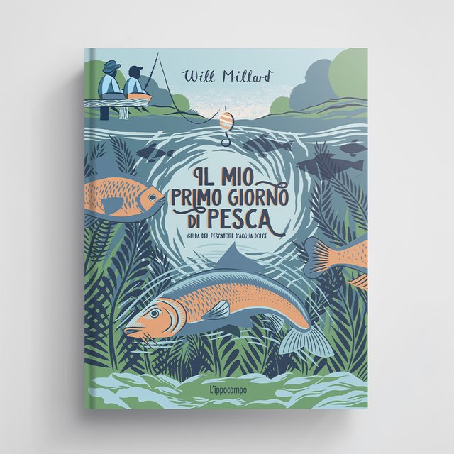 L'Ippocampo Libro "Il mio primo giorno di pesca" - Apple Pie