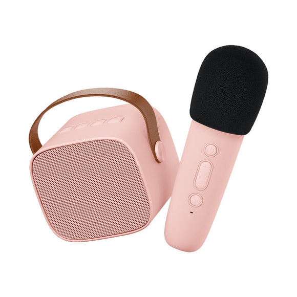 Cassa Bluetooth con Microfono Wireless - Rosa